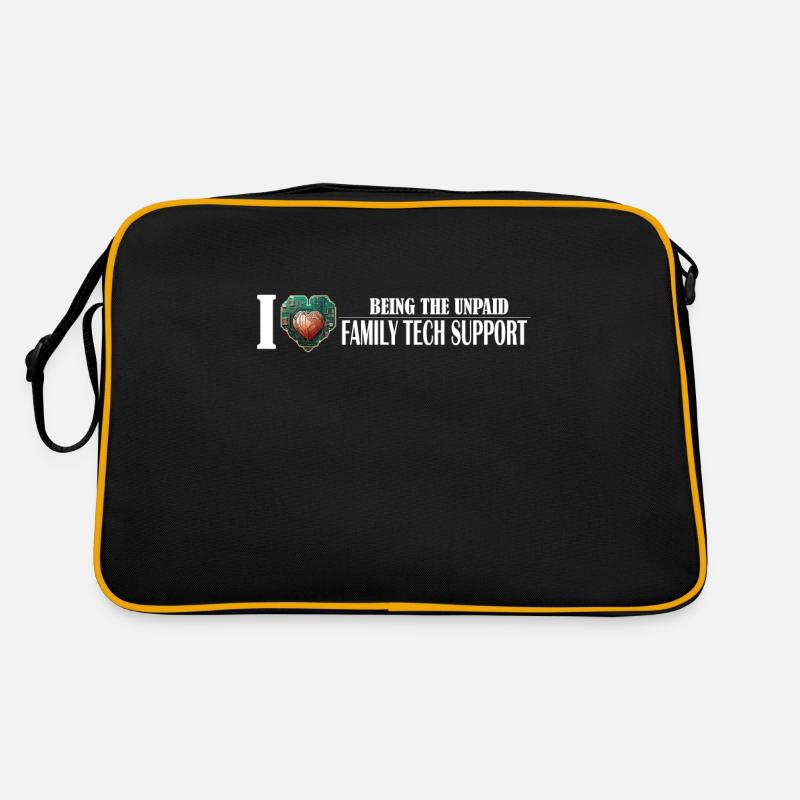 Unpaid Family Tech Support: The Love-Hate Retro Bag