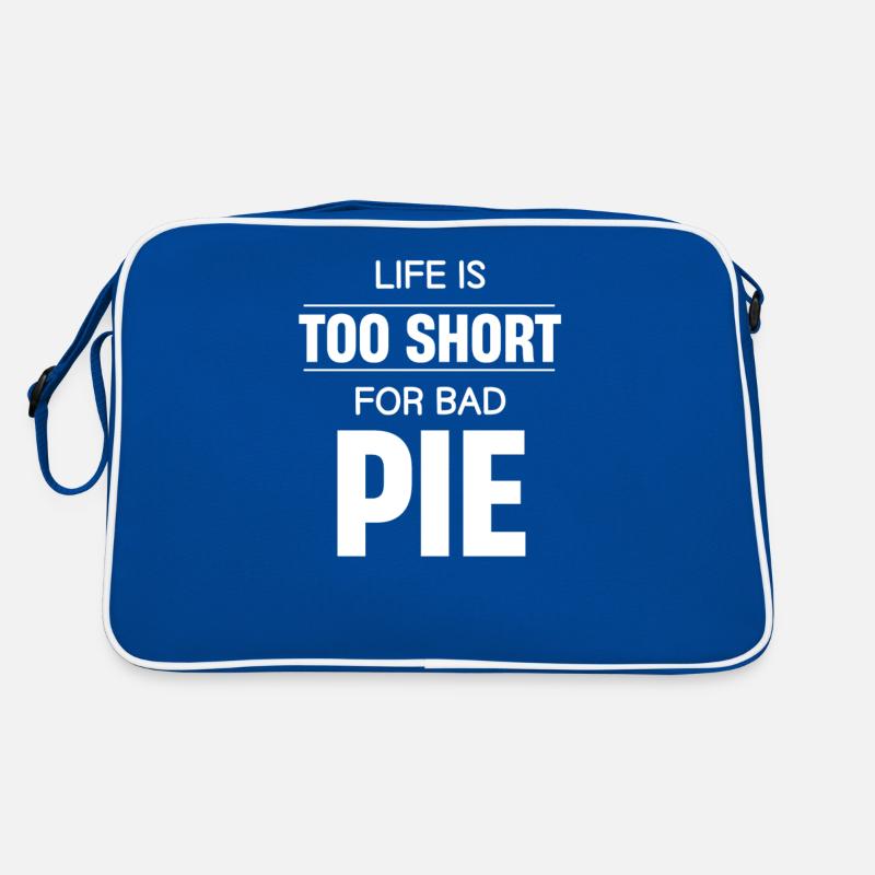 La vie est trop courte pour les mauvais gâteaux Sac Retro