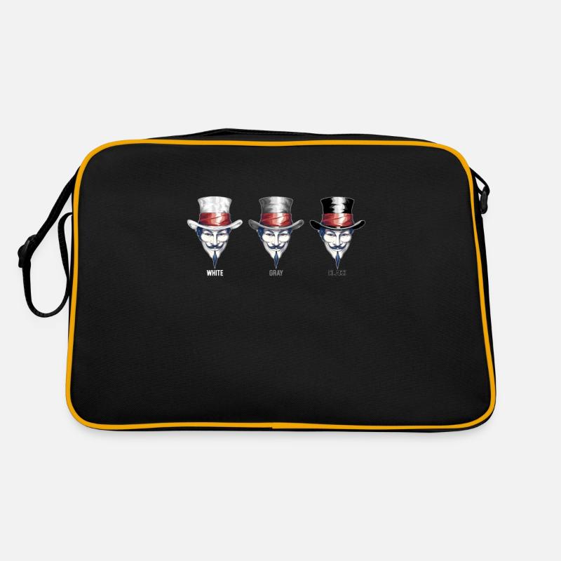 V Mask Trilogy: White, Gray, Black - Which Hat Are Retro Bag