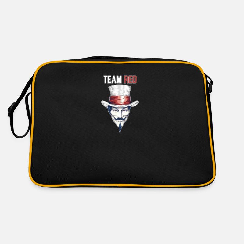 White Hat Pride: Team Red Hackathon Emblem Retro Bag