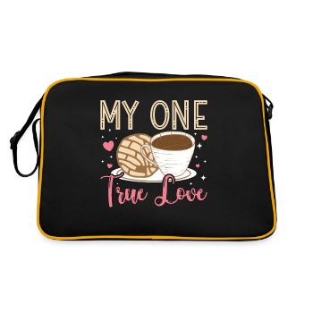 Conchas My One True Love Cuisine mexicaine Pain sucré - Sac Retro - noir/or - Dos