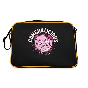 Conchas Conchalicious aime le pain sucré mexicain - Sac Retro - noir/or - Dos
