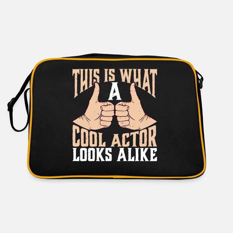 This Is What A Cool Actor Looks Alike Retro Tasche