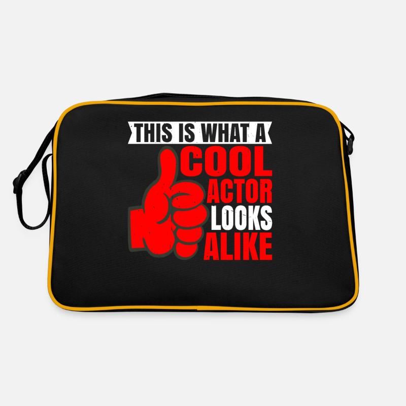 This Is What A Cool Actor Looks Alike 2 Retro Tasche