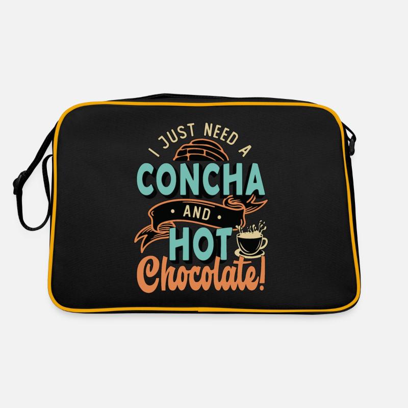 Conchas I Just Need A Concha And Sweet Shell Bread Retro Tasche