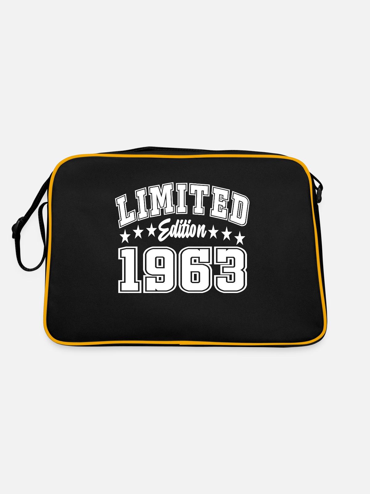 Édition limitée 1963 - Sac Retro - noir/or - Dos