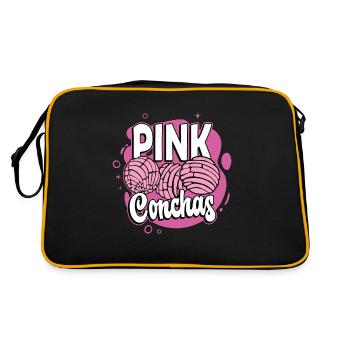 Pink Conchas aime la cuisine mexicaine Pain sucré aux coquillages - Sac Retro - noir/or - Dos