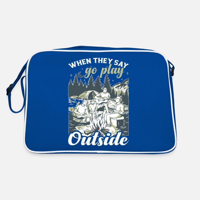 Quand ils disent d’aller jouer dehors Sac Retro