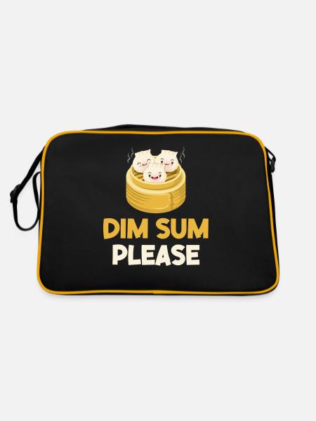 Dimsum Please Hong Kong Siomai Takeaway - Retro Bag - black/gold - Back