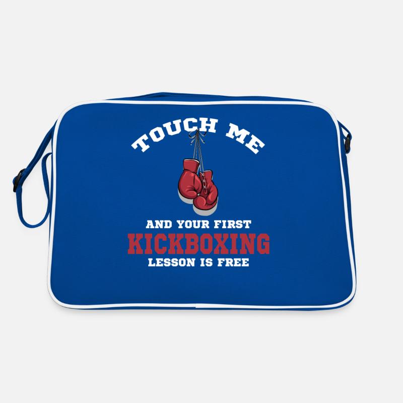 Touchez-moi et votre première leçon de kickboxing est Sac Retro