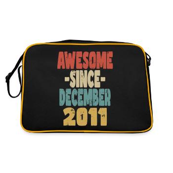 Awesome December 2011 - Retro Bag - black/gold - Back