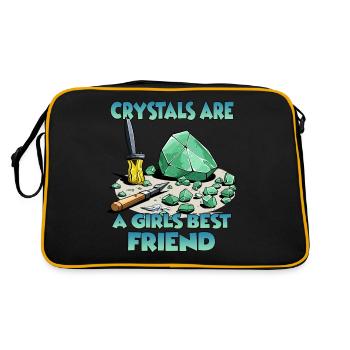 Cristal Des surprises brillantes à offrir - Sac Retro - noir/or - Dos
