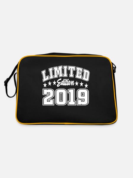 Édition limitée 2019 - Sac Retro - noir/or - Dos