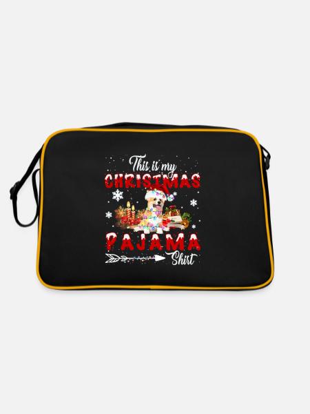 Chihuahua - Retro Tasche - Schwarz/Gold