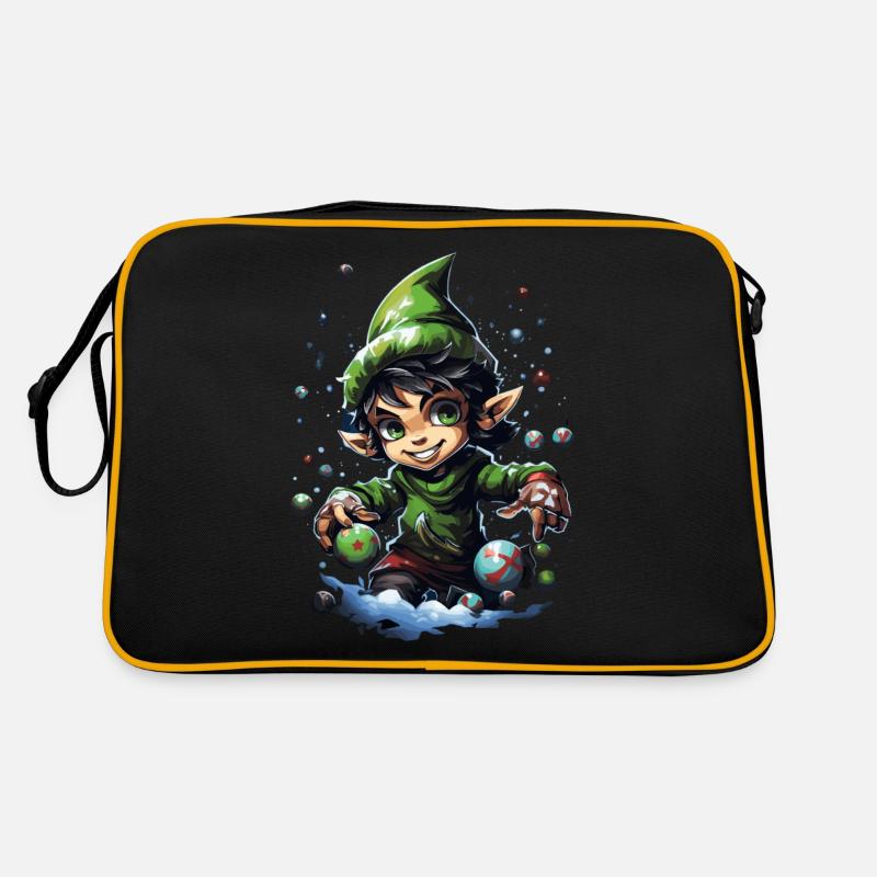Tenue de Noël Cool Elf Sac Retro