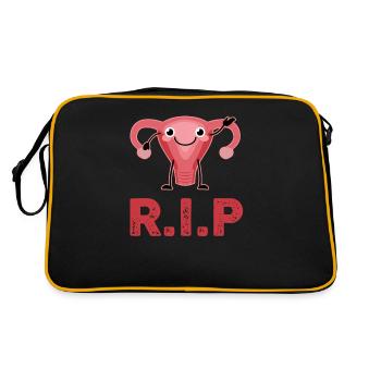 R.i.p. Cterectomy Surgery - Retro Bag - black/gold - Back