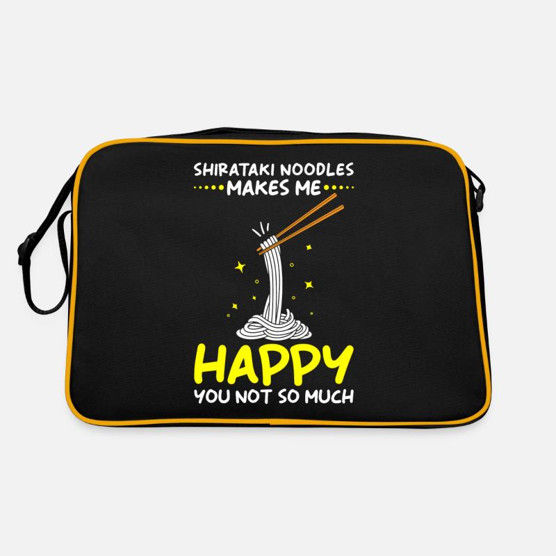 Shiritaki Nudeln Retro Tasche