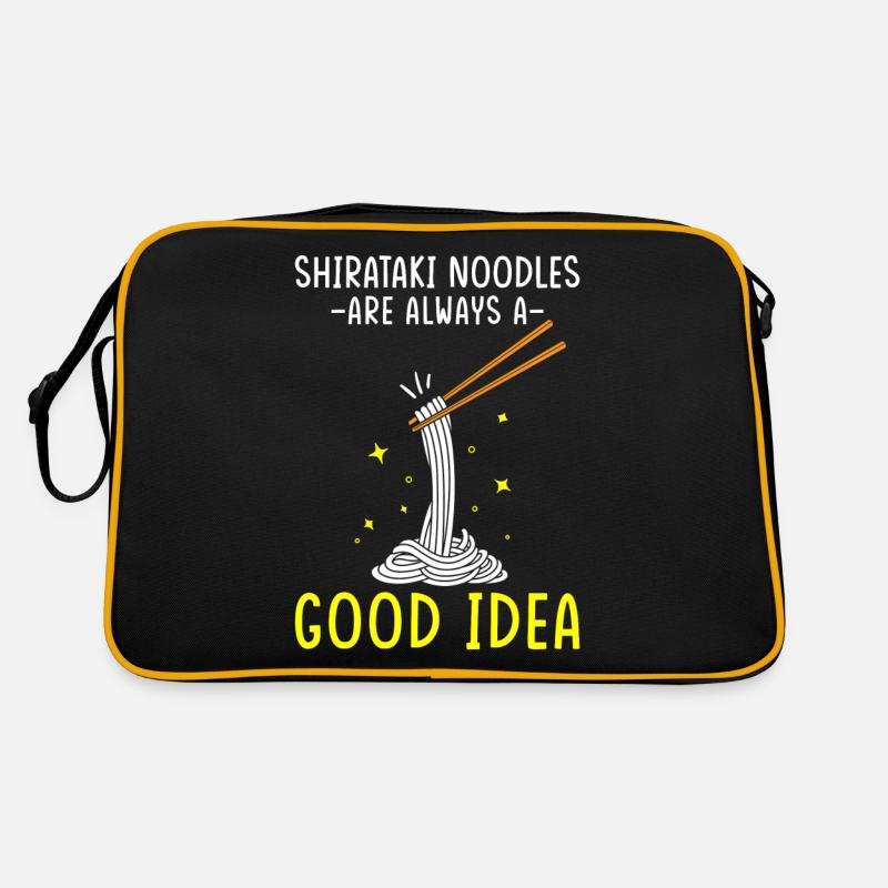 Shiritaki Nudeln Retro Tasche