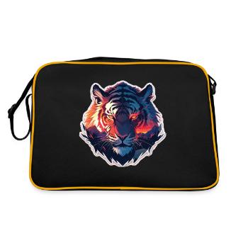 Tiger Wildcat Tiger Baby Baby Tiger Africa - Sac Retro - noir/or - Dos