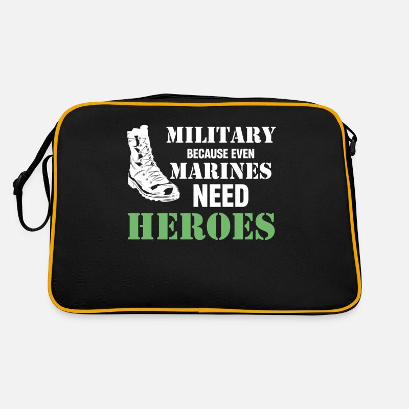 militaire, parce que même les héros de la marine Sac Retro