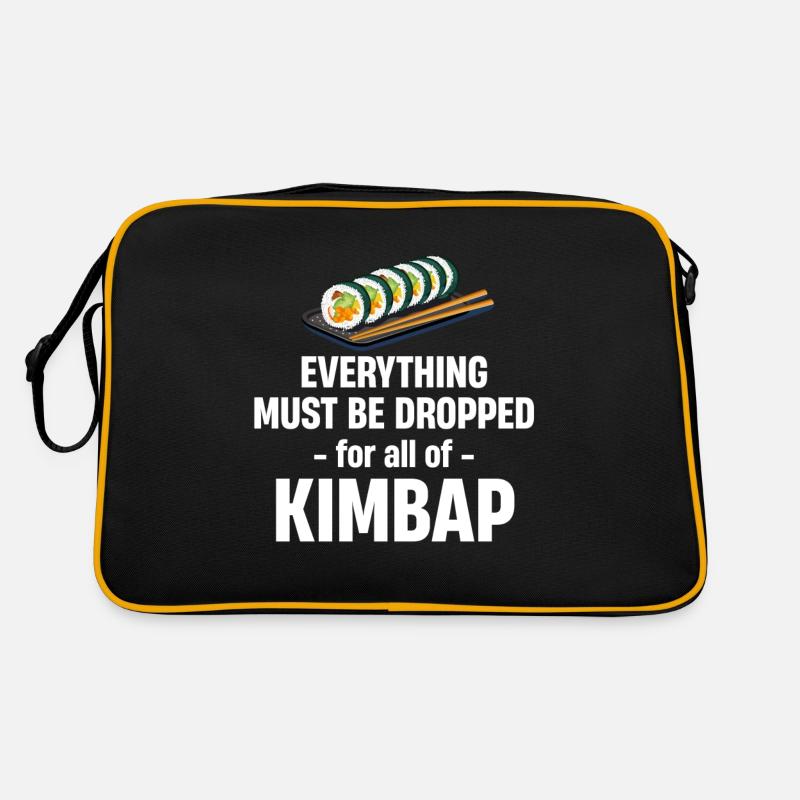 For a roll of Kimbap Bibimbap everything has to fall Retro Bag