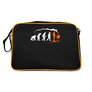 Grill Evolution cadeau pour Grill Master BBQ - Sac Retro - noir/or - Dos