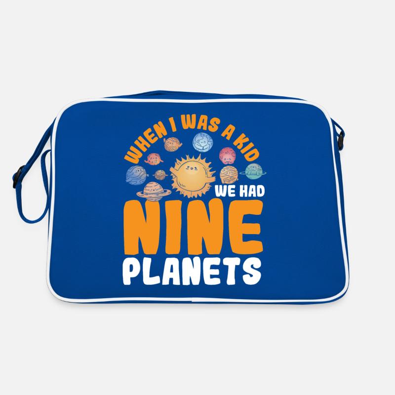 Astrologie Als ich ein Kind war, hatten wir neun Retro Tasche