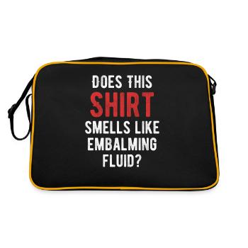 Est-ce que cette chemise sent bon ? - Sac Retro - noir/or - Dos
