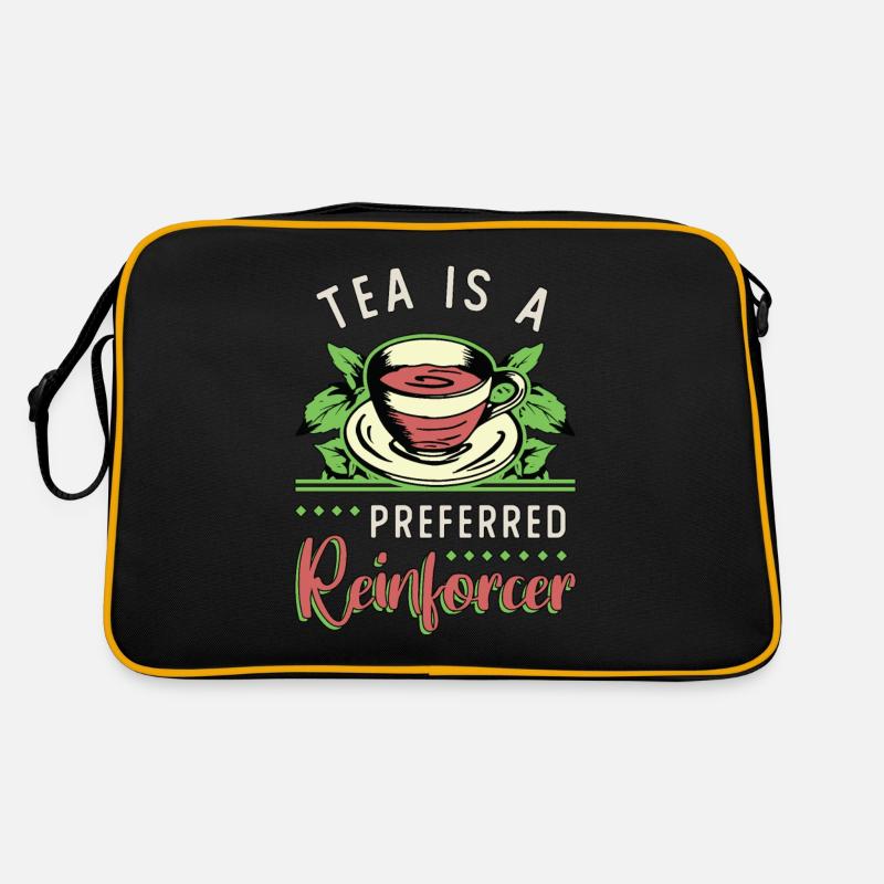 La tisane est une tasse à base de plantes de renforcement préférée Sac Retro
