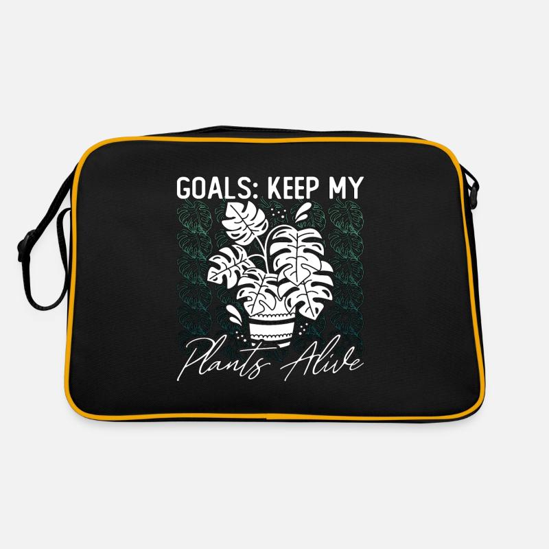 Objectifs Monstera Keep My Plants Alive Plantes de balcon Sac Retro