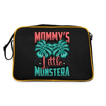 Monstera Mommy’s Little Monstera Plantes d’intérieur - Sac Retro - noir/or - Dos