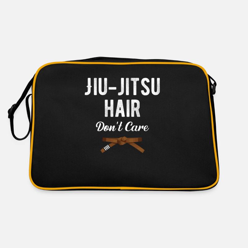 Jiu Jitsu Cheveux Ne Pas Se Soucier Judo Karaté Boxe Sac Retro