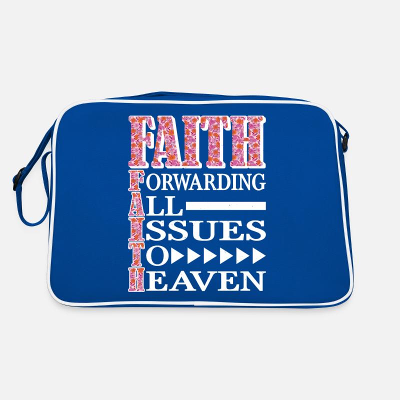 Faith Forwarding All Issues To Heaven 6 Retro Tasche