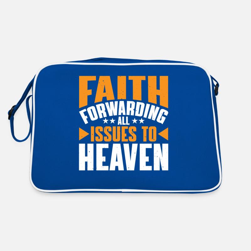 Faith Forwarding All Issues To Heaven 7 Retro Bag