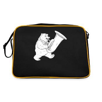Fanfare Procession Tuba - Retro Bag - black/gold - Back