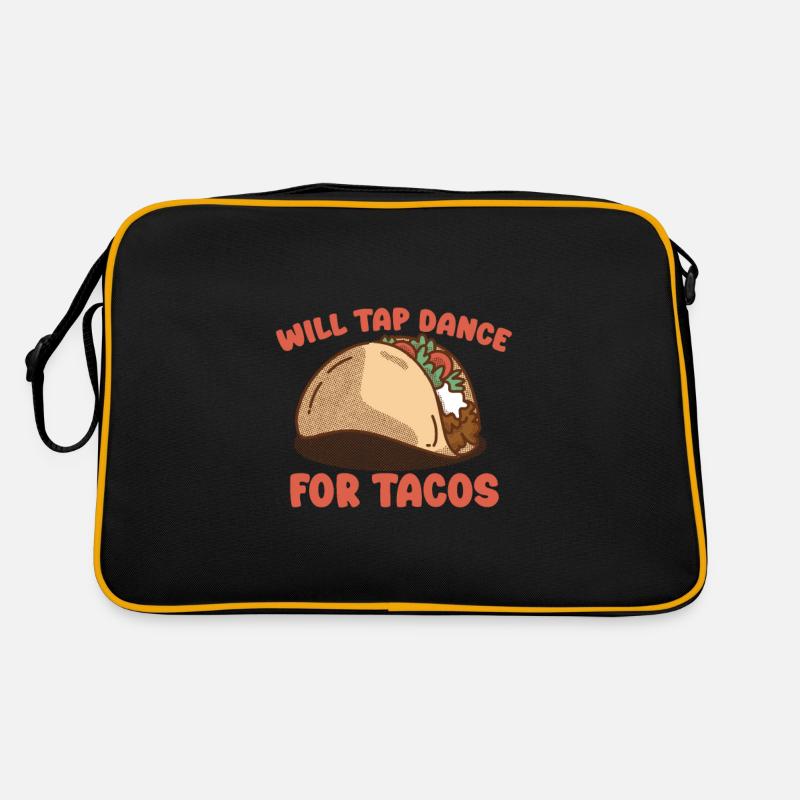 Tap Dance For Tacos For Tap Dance Fan Retro Bag