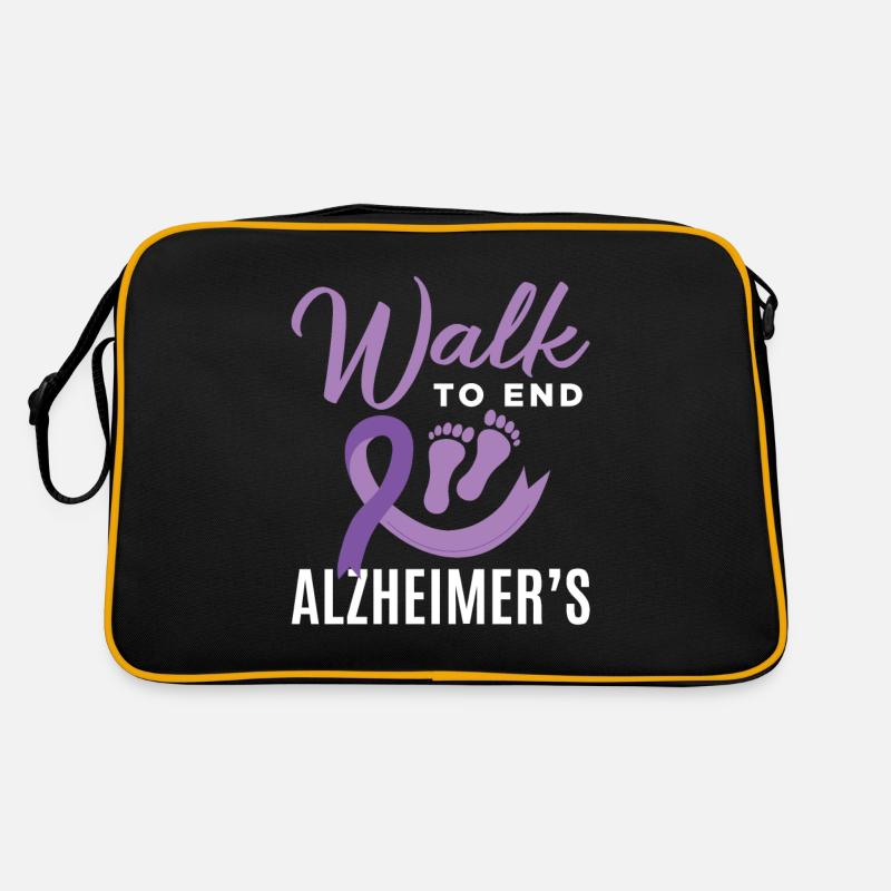 Mars pour mettre fin à la maladie d’Alzheimer Sac Retro