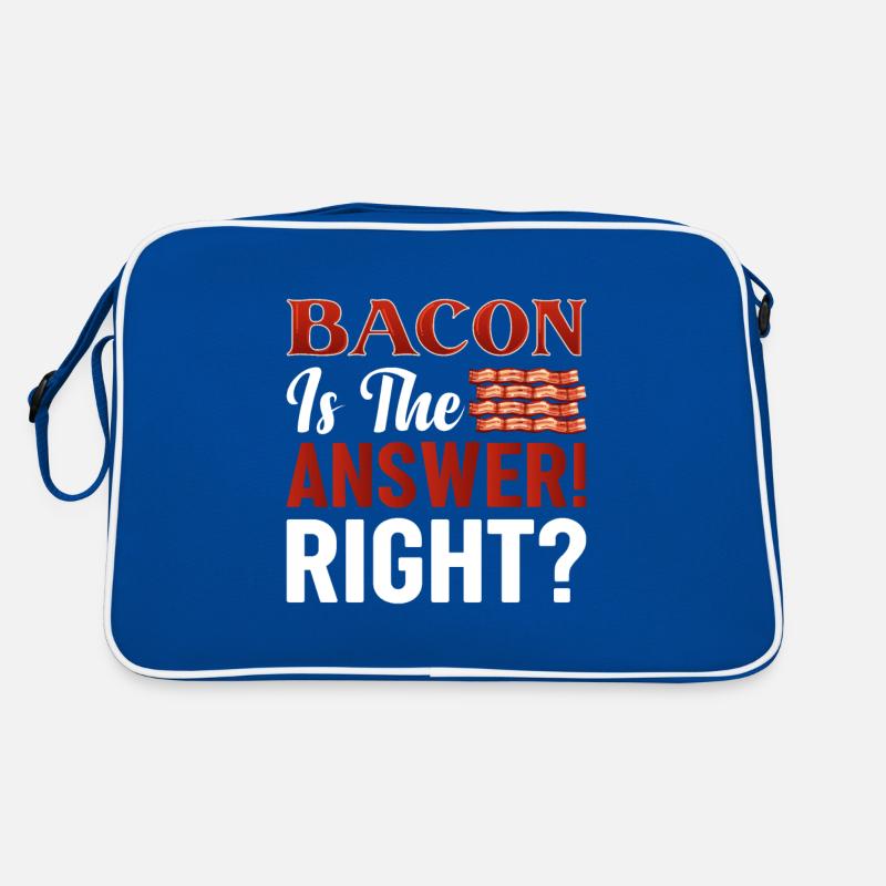 Le bacon est la bonne réponse, n’est-ce pas ? Sac Retro