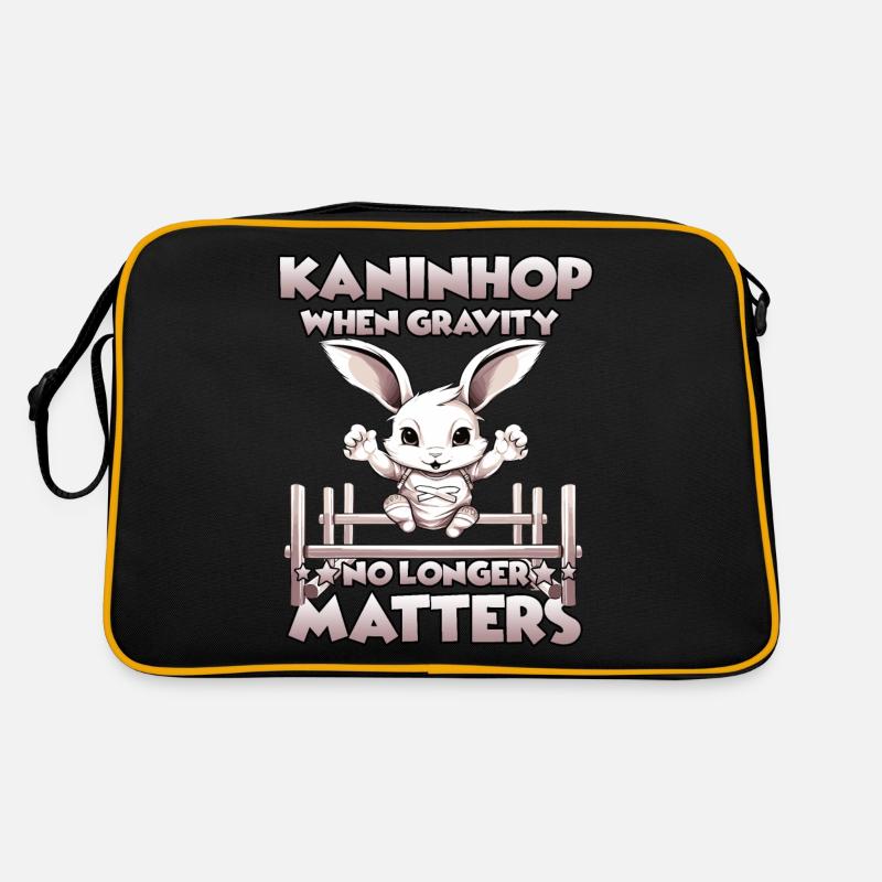Kaninhop rabbit agility for your pet rabbit Retro Bag