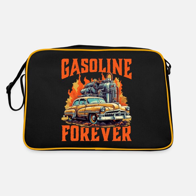 Gasoline Forever 9 Retro Tasche