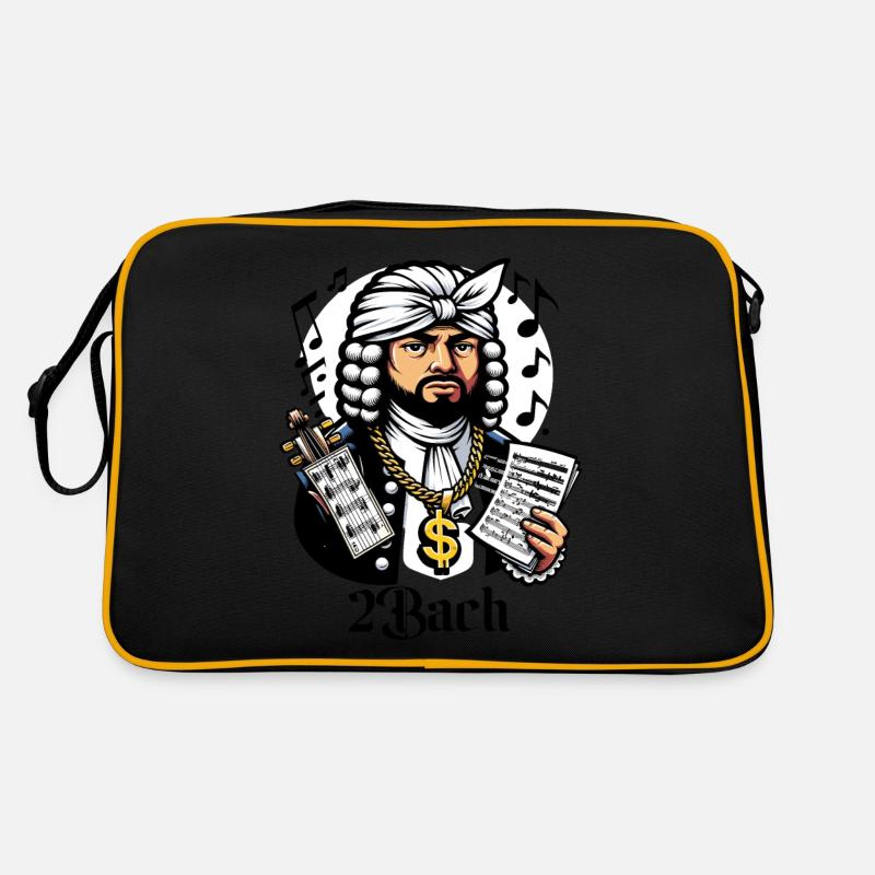 2Bach Drôle Internet Meme Crossover Musique Sac Retro