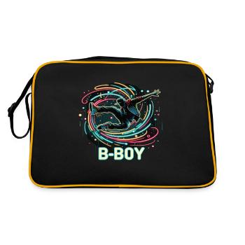 Breakdance Breakdancer Breakdance Kids - Retro Bag - black/gold - Back