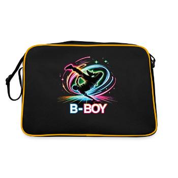 Breakdance Breakdancer Breakdance Kids - Retro Bag - black/gold - Back