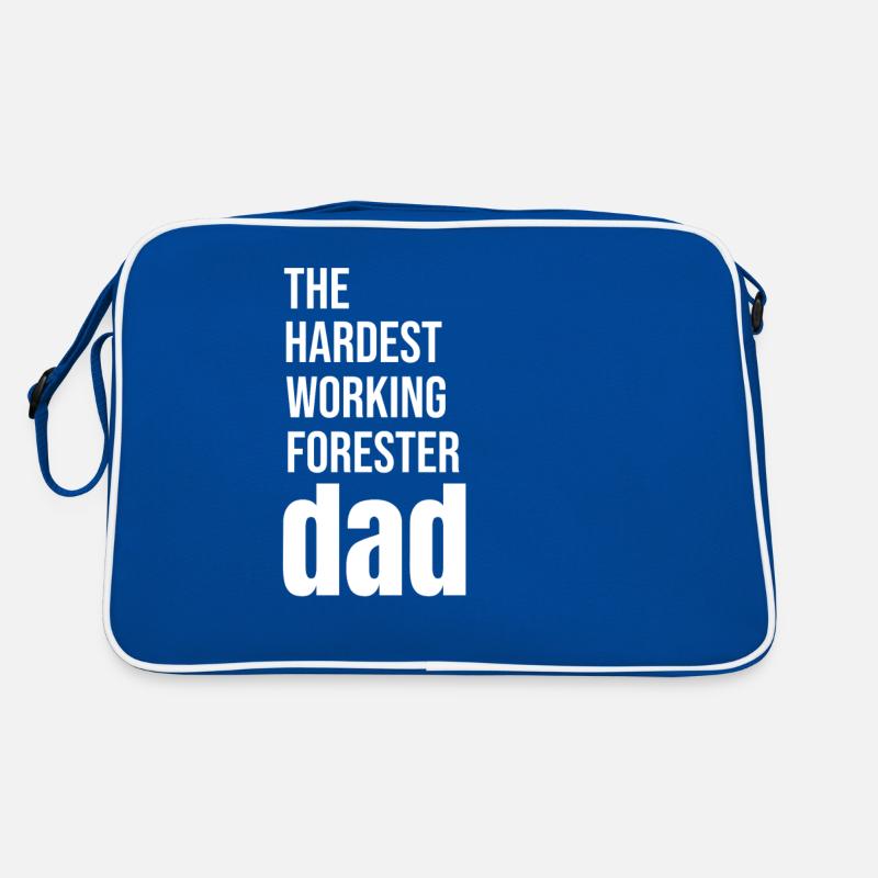 The hardest-working forester dad Retro Bag