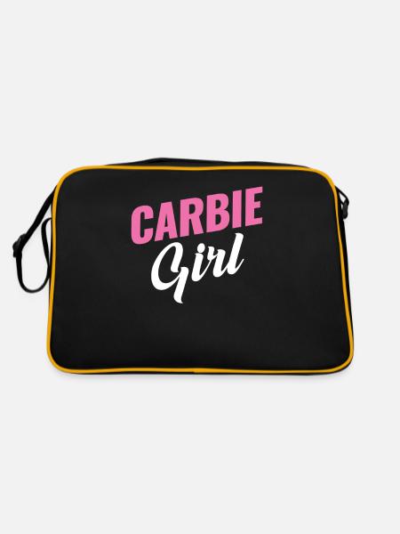 Carbie Girl Carbs Lover Breakfast - Retro Bag - black/gold - Back