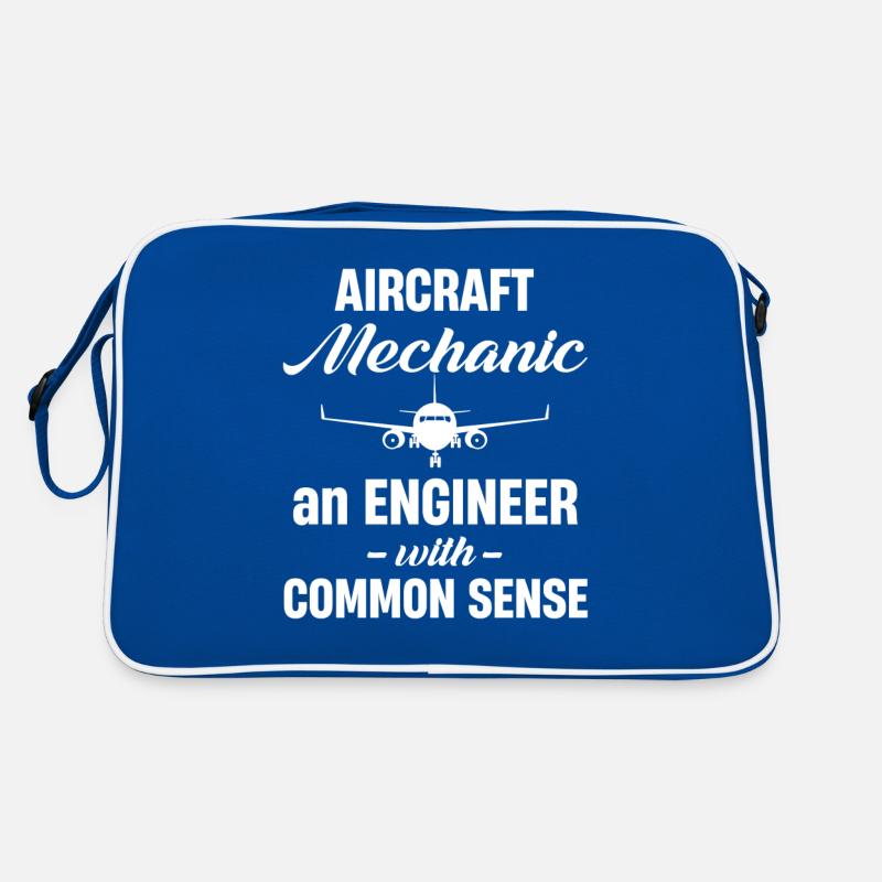 Aircraft mechanic: an engineer with healthy Retro Bag