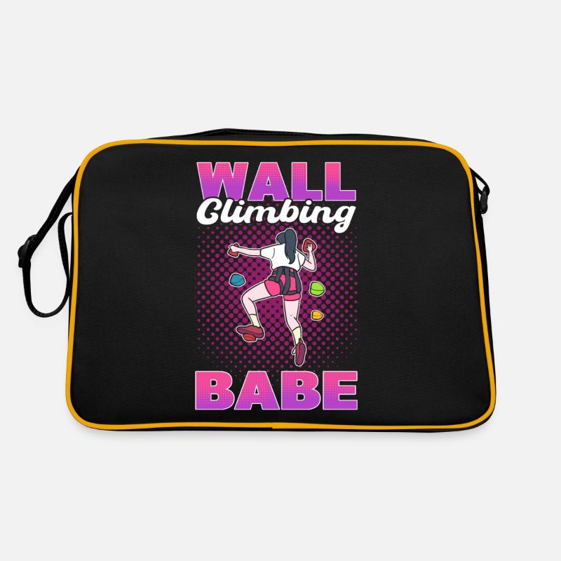 Mur d’escalade Babe Wall Climber Indoor Rock Sac Retro