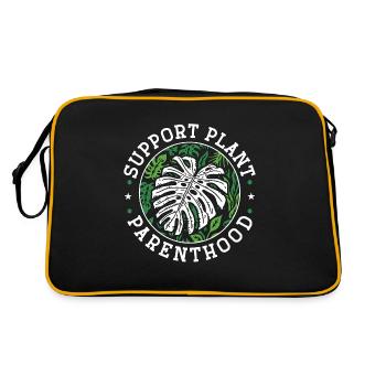 Houseplants Support Plant Parenthood Indoor Plants - Retro Bag - black/gold - Back