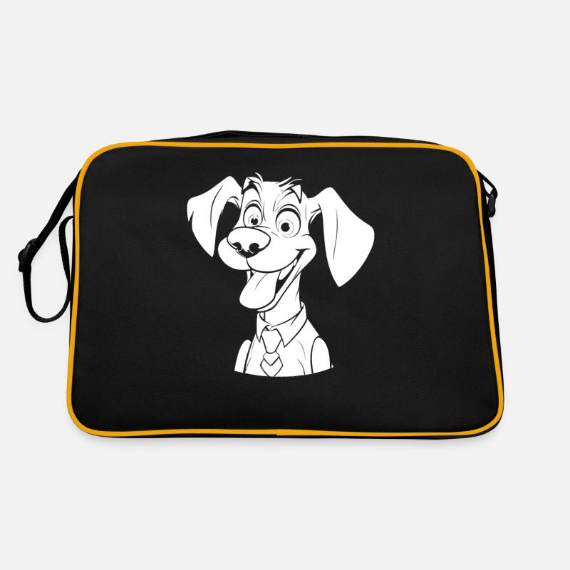 Chien ami à quatre pattes Sac Retro