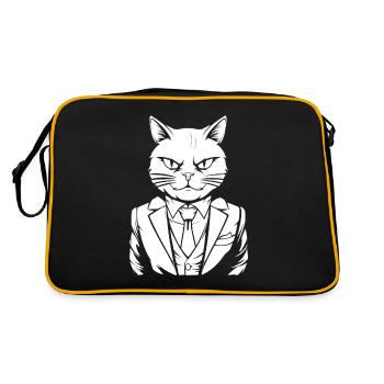 Cat Suit - Retro Bag - black/gold - Back